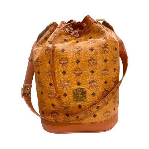 MCM Handbags - ❌SOLD❌Authentic MCM Monogram Bucket Bag- Large